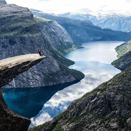 Trolltunga/Folgefonna Camp House Villa Jondal Bagian luar foto