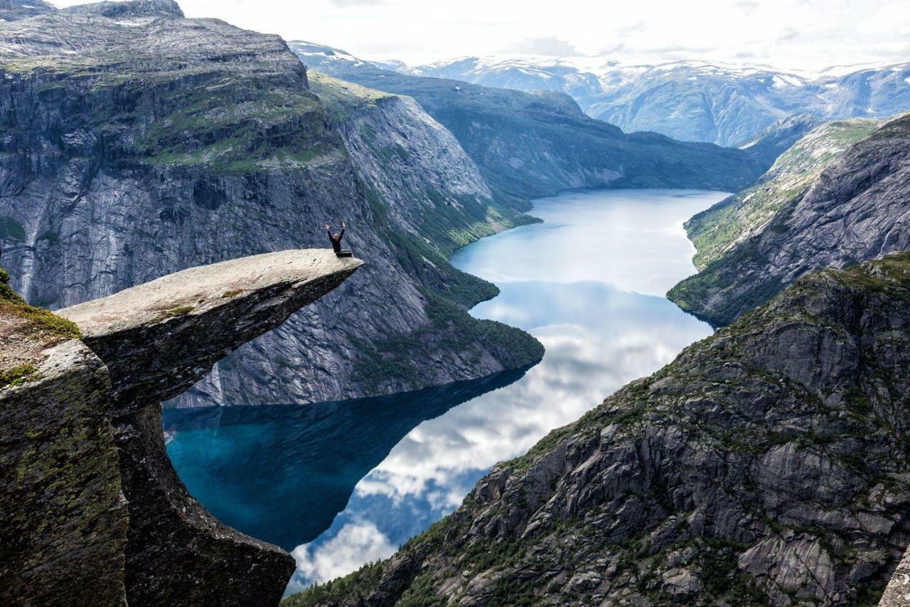 Trolltunga/Folgefonna Camp House Villa Jondal Bagian luar foto
